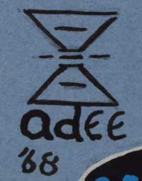 Adee Dodge (1911-1992) signature.