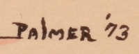 Ignatius Palmer (1922-1985) signature