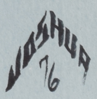 Lee Roy Joshua (1937-2001) signature