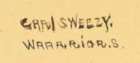 Artist Signature - Carl Sweezy (1879-1953) Wattan