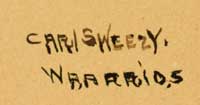 Artist Signature - Carl Sweezy (1879-1953) Wattan