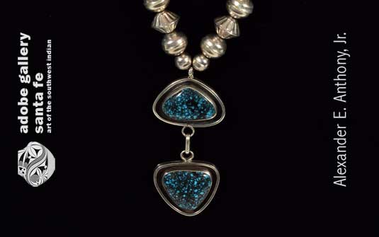 Southwest Indian Jewelry C4151B - Adobe Gallery, Santa Fe