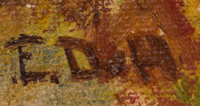 Elizabeth Willis DeHuff (1886 – 1983) signature