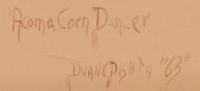 Duane Dishta (1946-2011) signature