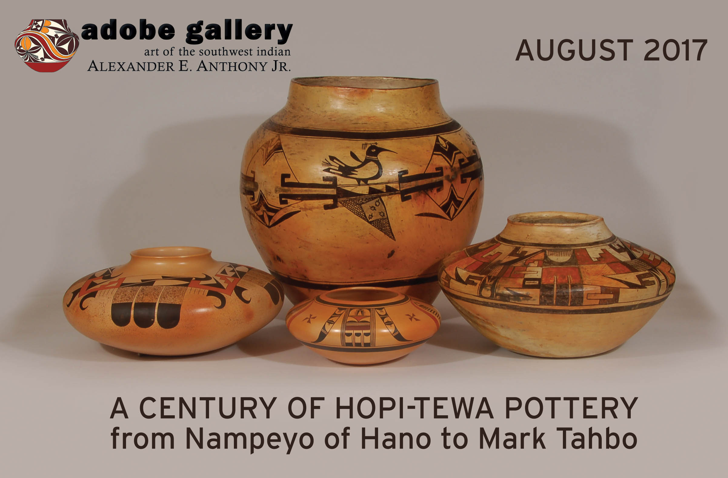 A Century of Hopi-Tewa Pottery - Adobe Gallery, Santa Fe