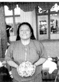 Picture of Karen Abeita of Hopi Pueblo - Photo courtesy of Gregory Schaaf.