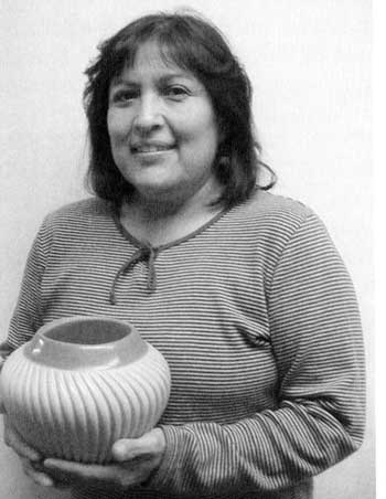 Picture of Laura Gachupin of Jemez Pueblo