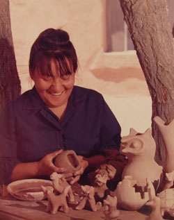 Photo of Margaret Gutierrez by unknown source photographer - we had the original photograph at the gallery.