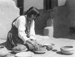 Picture of Rosalie Aguilar of San Ildefonso Pueblo