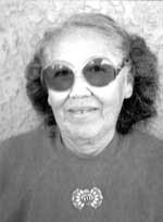 Photo of Seferina Ortiz courtesy of Rick Dillingham (Fourteen Families In Pueblo Pottery)