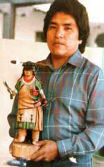 Picture of Vaughn (Von) Monongya of Hopi Puebo