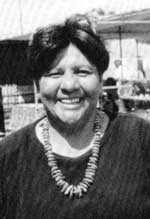 Picture of Vernida Polacca Nampeyo of Hopi Pueblo - Reference: Hopi-Tewa Pottery: 500 Artist Biographies by Gregory Schaaf. Photo by Angie Yan Schaaf, courtesy of Gregory Schaaf.