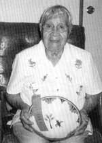 Picture of Vicentita Pino of Zia Pueblo.